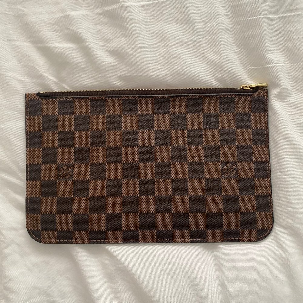 Louis Vuitton Authentic Check Wristlet